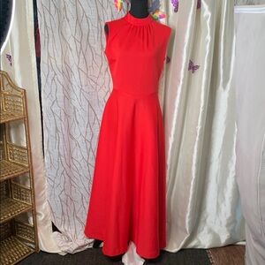 Leslie Faye 60’S polyester Pink Sleeveless Dress